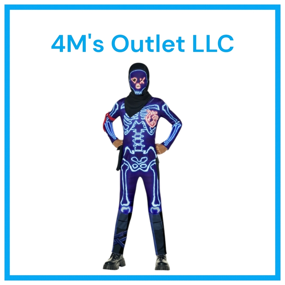 Skeleton Glow-in-the-Dark Kids Costume